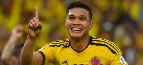 Teófilo Gutiérrez jugó el Mundial de 2014 con Colombia y anotó allí/ AFP