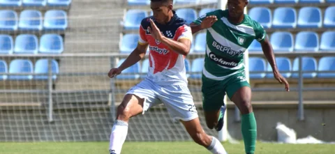 Valledupar y Fortaleza empataron 1-1. Foto: VizzorImage / Miguel Vermeire