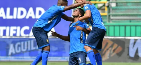 Águilas Doradas ganó de visita contra Cali 1-0
