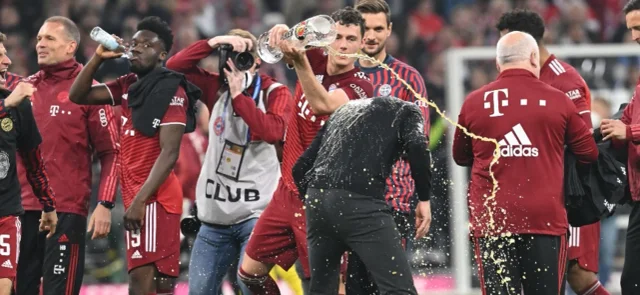 Bayern Múnich celebra el título de la Bundesliga / Foto AFP