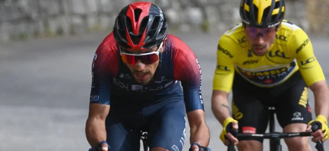 Daniel Martínez, pedalista colombiano / Foto AFP