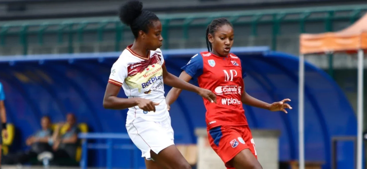 Medellín empató 2-2 con Tolima. / Foto: VizzorImage - Andrés Álvarez