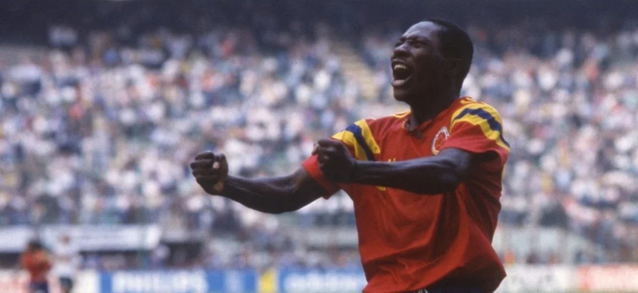 Freddy Rincón, leyenda de la selección Colombia. / Foto: AFP