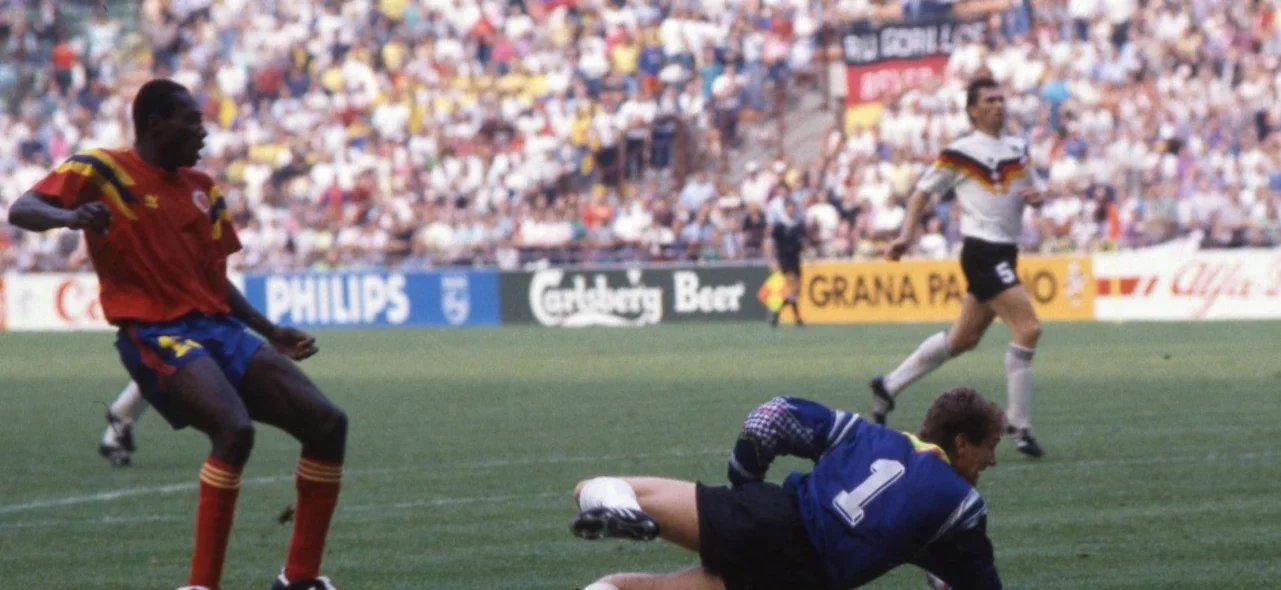 Gol de Freddy Rincón ante Alemania / Foto AFP