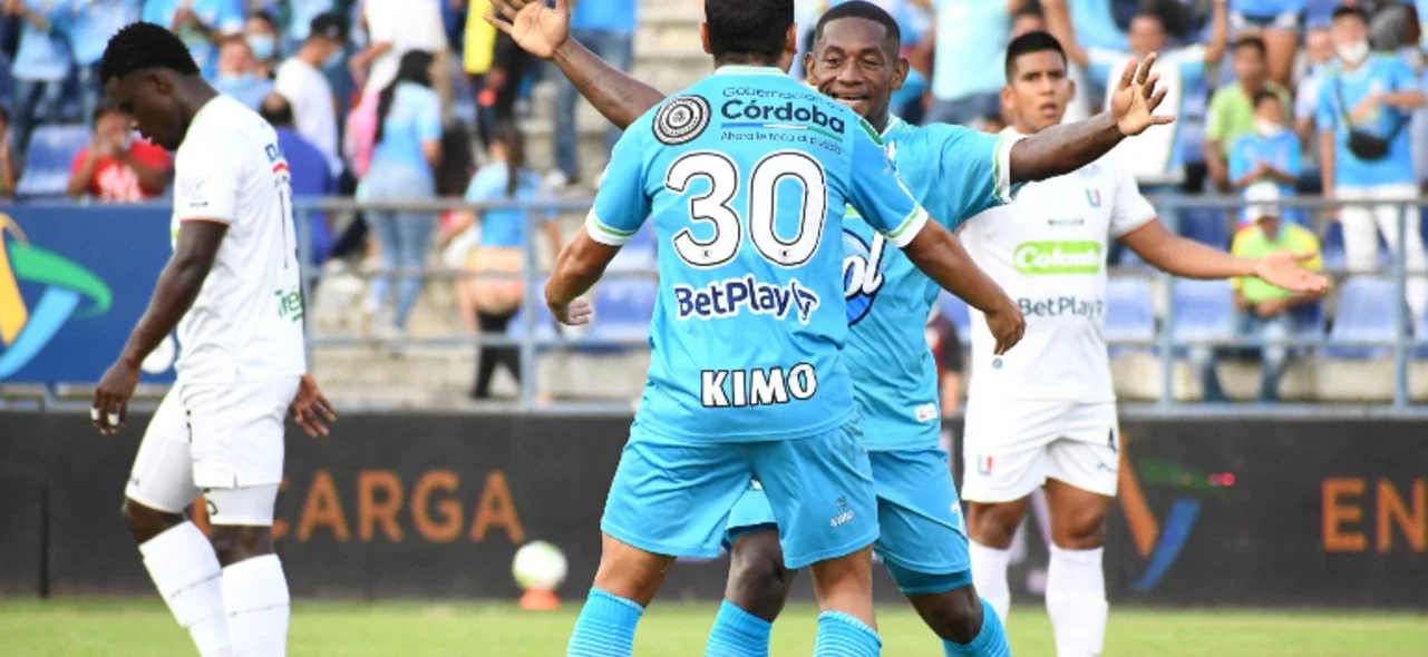 Jaguares derrotó 2-1 a Once Caldas. Foto: VizzorImage / Andrés Felipe López