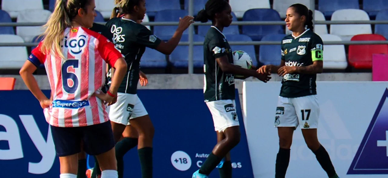 Cali venció 4-1 a Junior. Foto: VizzorImage / Jesus Rico