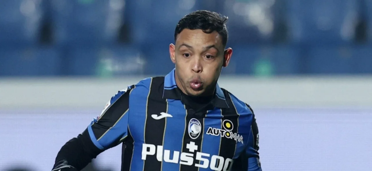 Muriel en juego con Atalanta / Foto AFP