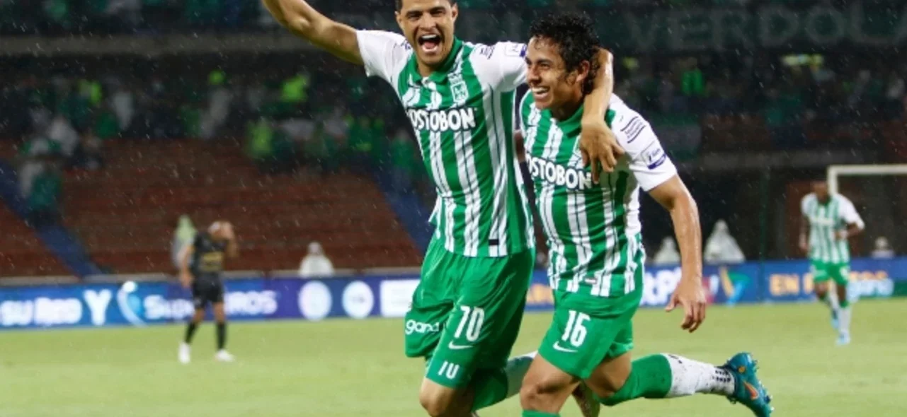 Giovanni Moreno marcó en el triunfo de Nacional. / Foto: VizzorImage - Andrés Felipe Álvarez