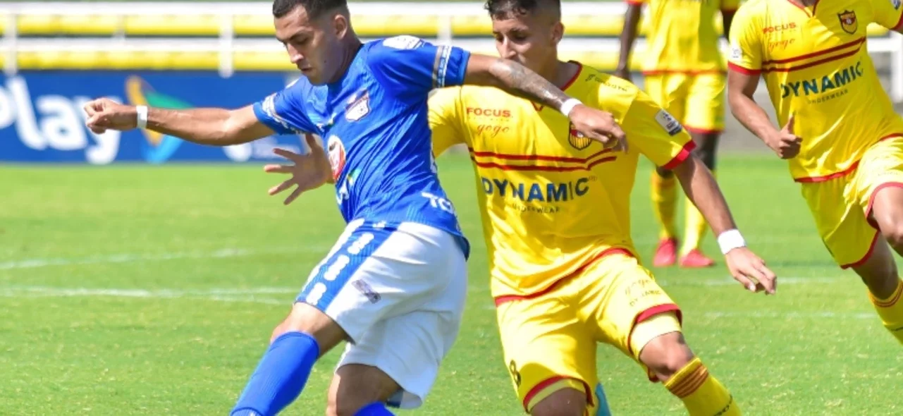 Orsomarso y Bogotá empataron 1-1. Foto: VizzorImage / Jorge Rotavinsky