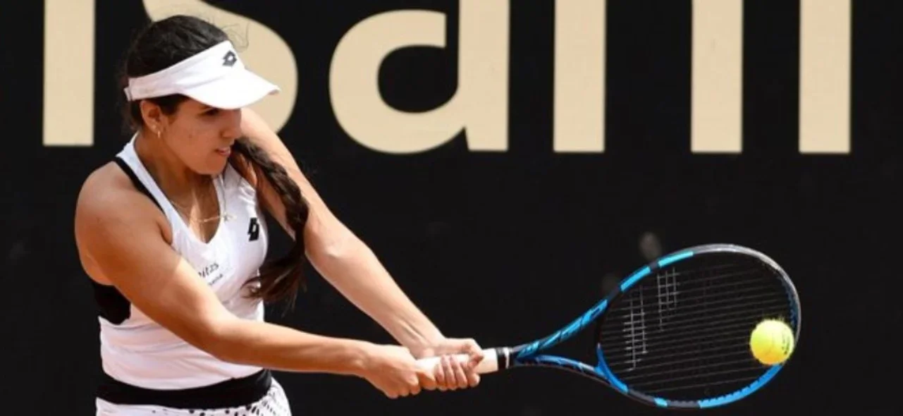 Camila Osorio, eliminada en las semifinales de la Copa Colsanitas / Foto: @fedecoltenis