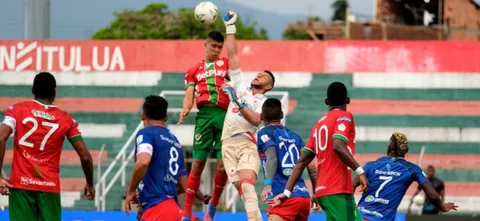 Pasto, con 9, celebró en su visita a Cortuluá | Foto: VizzorImage / Juan Jose Horta