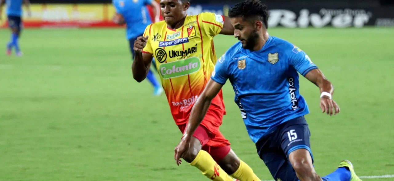 Águilas venció 2-1 a Pereira. Foto: VizzorImage / Pablo Bohórquez