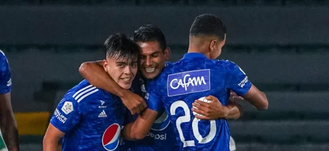 Millonarios venció 2-1 a La Equidad. Foto: VizzorImage / Andres Rot