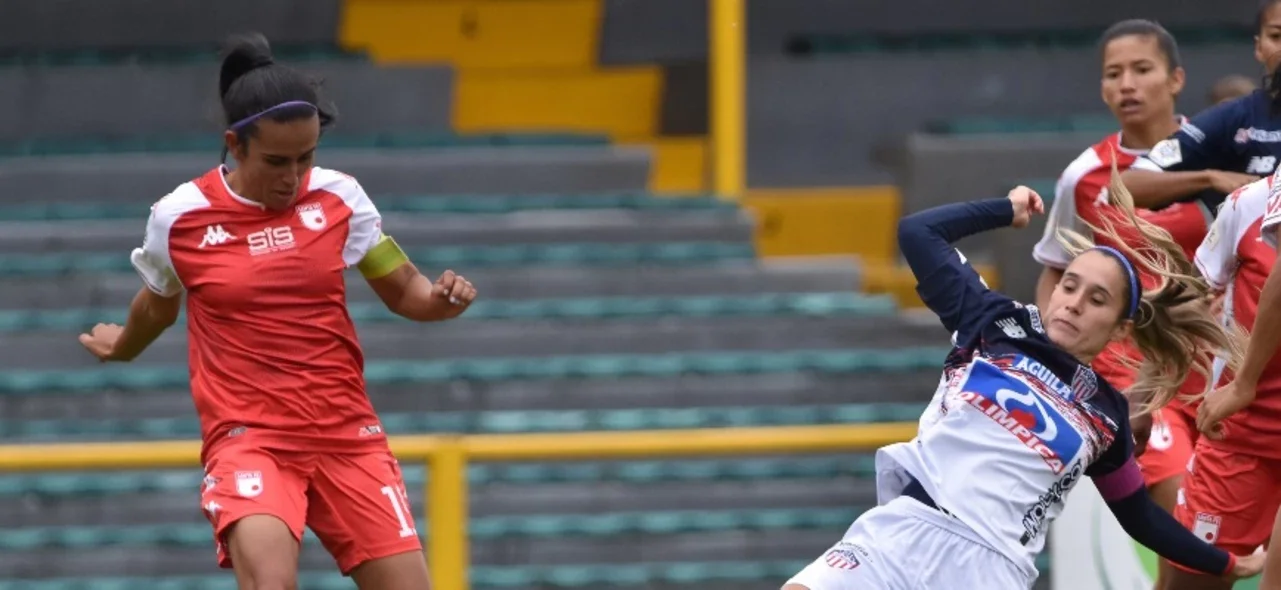 Santa Fe 2-0 Junior Femenina / Foto VizzorImagae