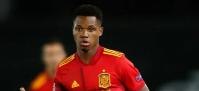 Ansu Fati, figura de España/ AFP