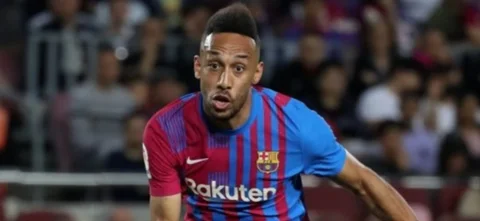 Pierre Emerick Aubameyang, figura de Barcelona/ AFP