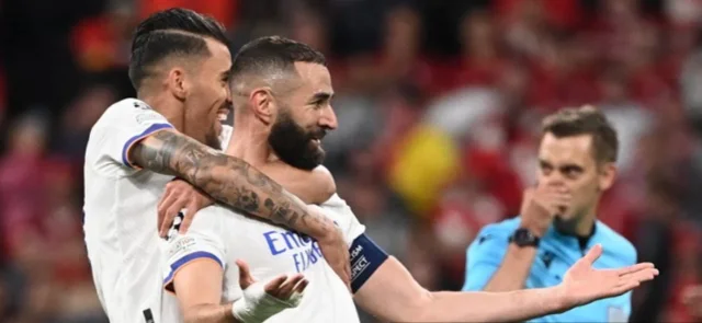Benzema, goleador de Real Madrid/ AFP