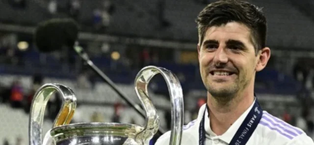 Courtois, arquero de Real Madrid/ AFP