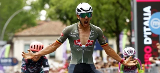 Dries De Bondt, ciclista belga/ AFP