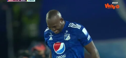 Diego Herazo, delantero de Millonarios.