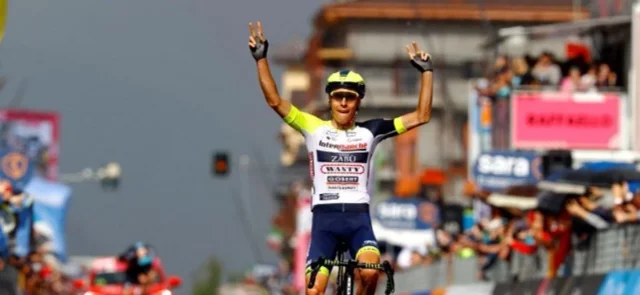 Jan Hirt, ciclista checo/ AFP