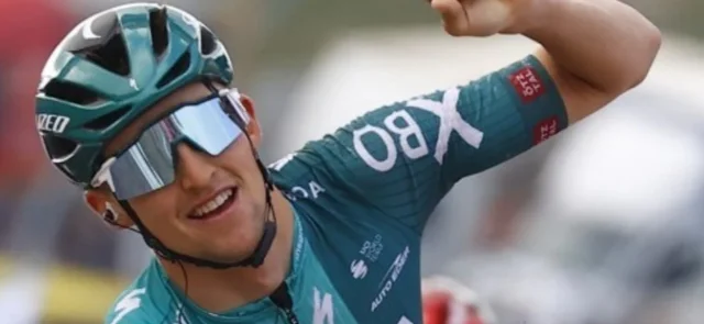 Jai Hindley, ciclista australiano/ AFP