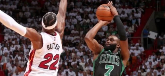 Jaylen Brown, figura de Celtics/ AFP
