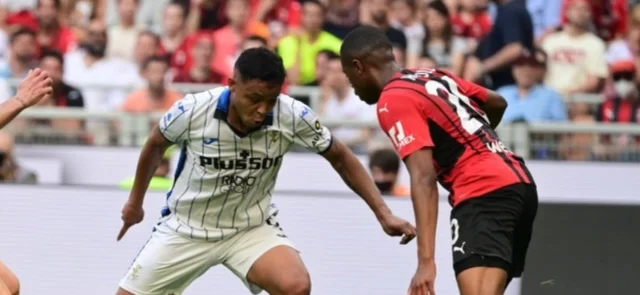 Muriel fue titular en atalanta/ AFP