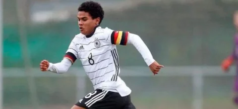 Tiago Poller, capitán de la selección alemana sub 15/ @tiago_colombia