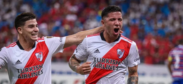 Fortaleza y River Plate empataron 1-1. Foto: AFP.