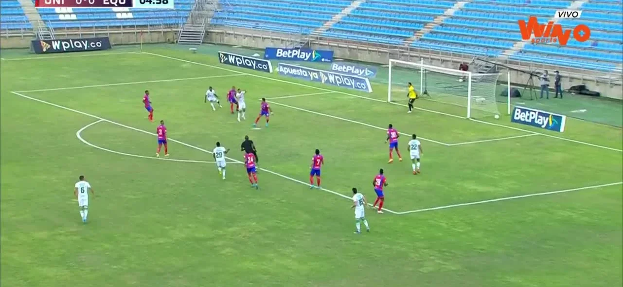 Unión Magdalena y La Equidad empatan 0-0.