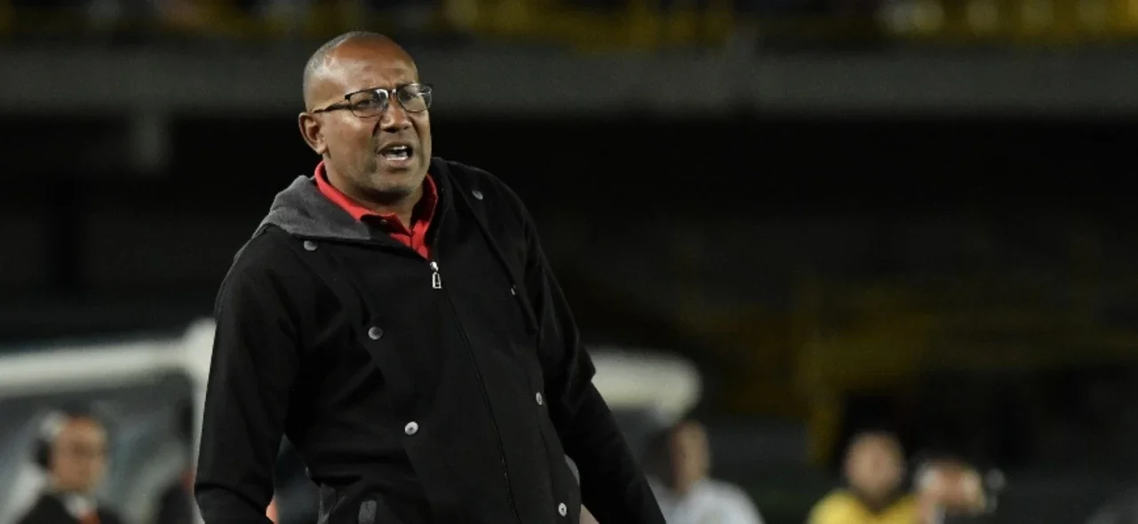 Agustín Julio, entrenador encargado de Santa Fe / Foto VizzorImage