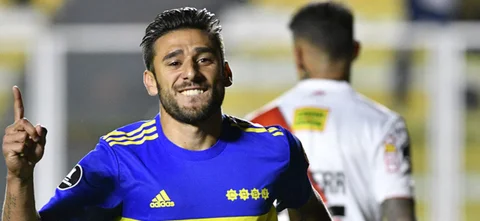 Eduardo Salvio. Foto: AFP