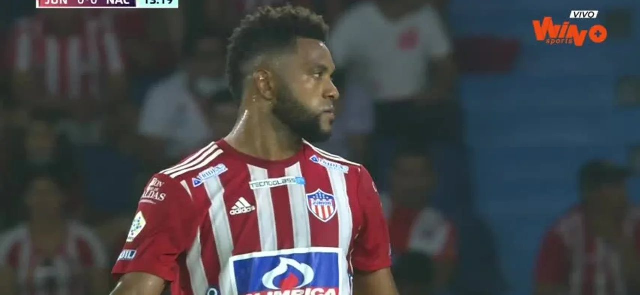 Miguel Ángel Borja, delantero de Junior.