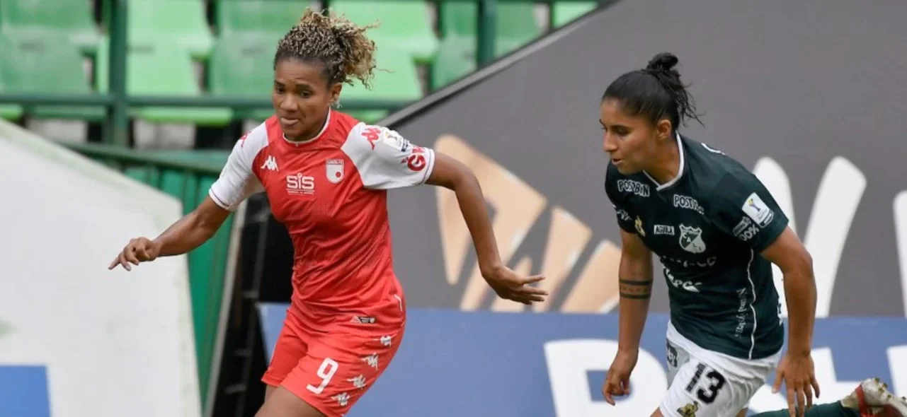 Santa Fe empató en su visita a Cali | Foto: VizzorImage / Gabriel Aponte