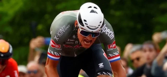 Van del Poel, ciclista de Países Bajos/ AFP