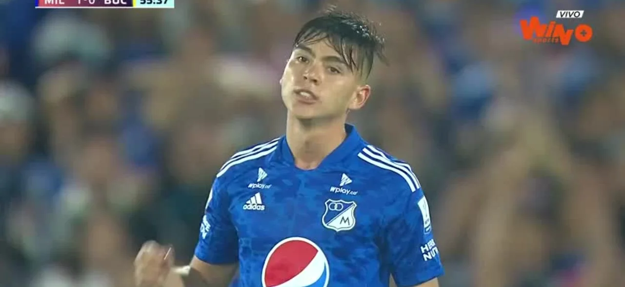 Daniel Ruiz, jugador de Millonarios.