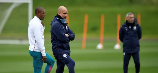 Entrenamiento de Manchester City / Foto AFP