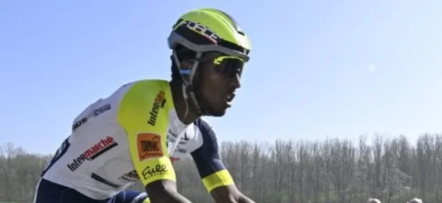 Biniam Girmay, ciclista eritreo / AFP