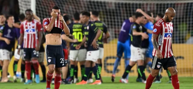 Junior se despidió de la Copa Sudamericana / AFP