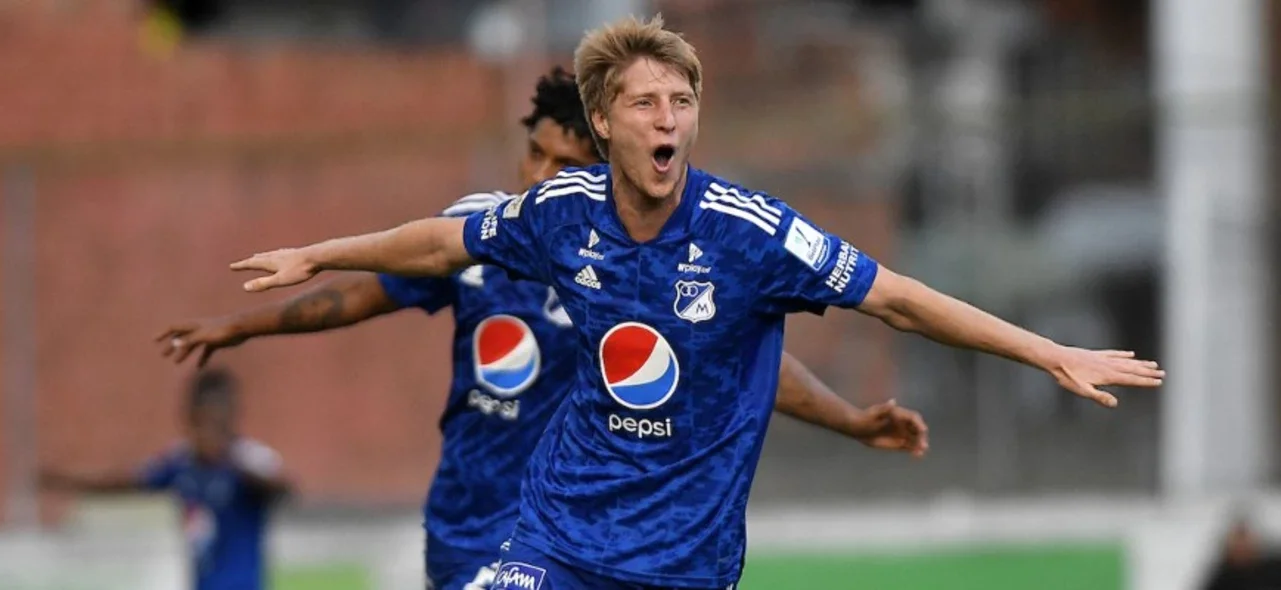 Andrés Llinás se ilusiona con el título de Millonarios | Foto: VizzorImage / Luis Benavides
