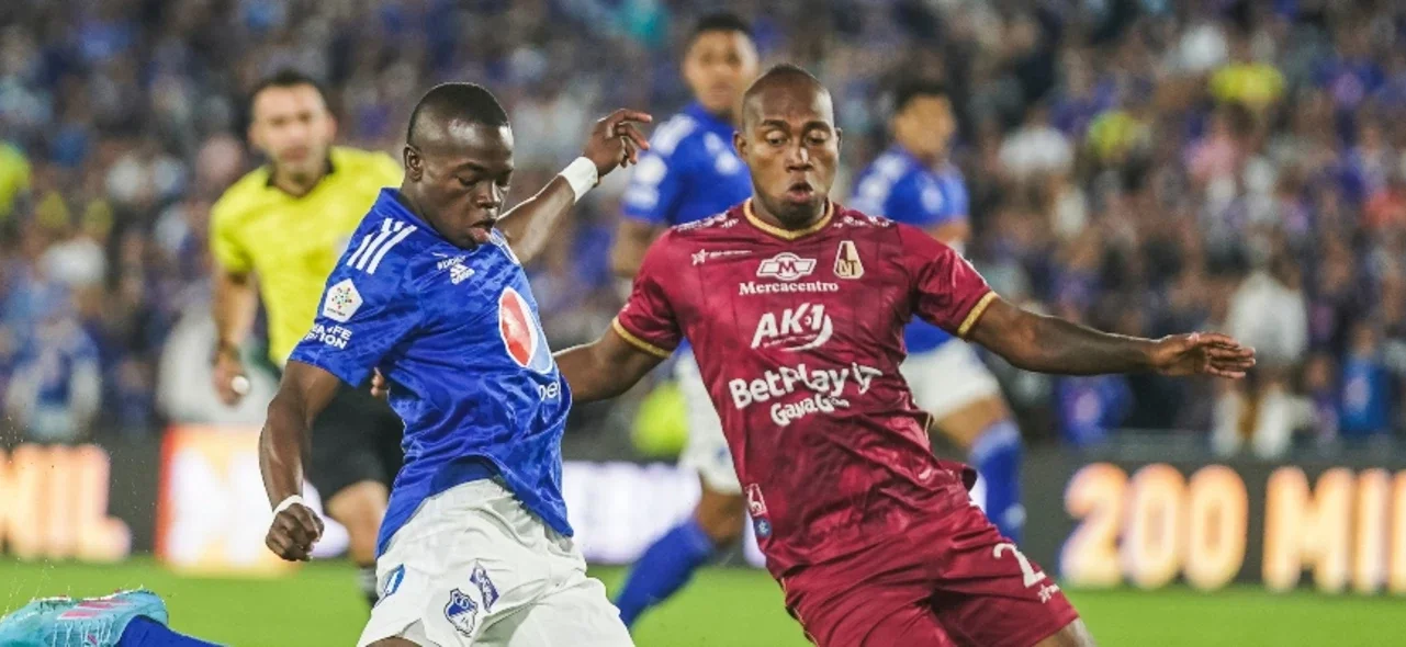 Millonarios y Tolima empataron 0-0. Foto:VizzorImage / Diego Cuevas