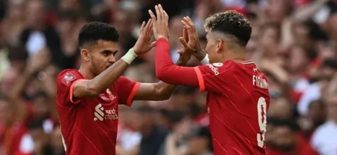 Luis Díaz, figura de Liverpool/ AFP