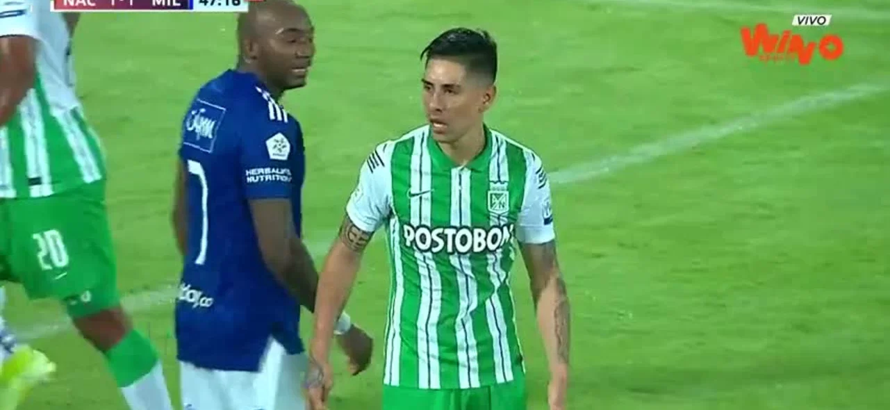Olivera evitó el gol de Millonarios.