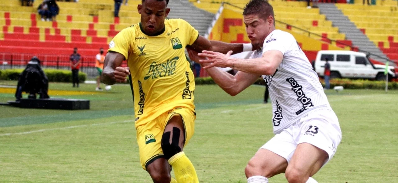 Bucaramanga vs. Patriotas empataron 1-1. VizzorImage / Jaime Moreno