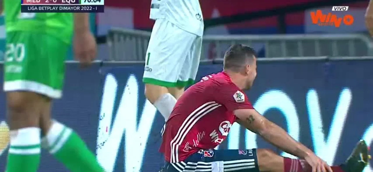 Luciano Pons, delantero de Medellín.