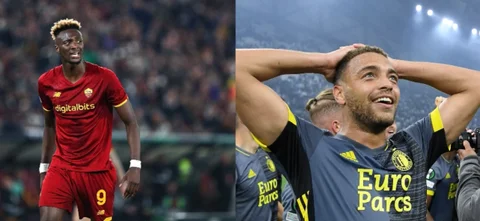 Roma y Feyenoord jugarán la final de la Uefa Conference League. Foto: AFP.