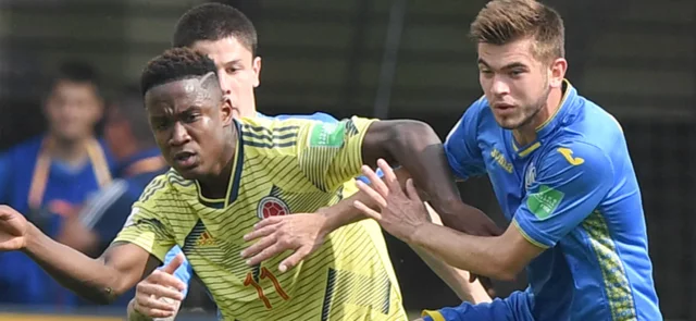 Luis Sinisterra fue desconvocado de la selección Colombia. Foto: AFP.