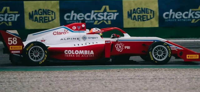 Monoplaza de Sebastián Montoya. Foto: Claro