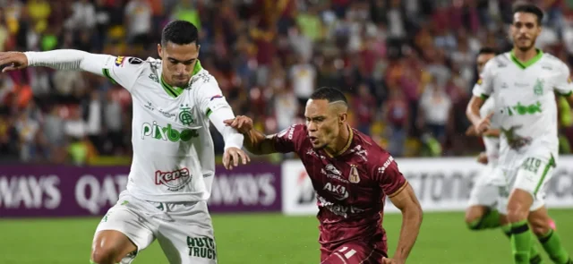 Tolima vs. Mineiro MG. Foto: AFP.